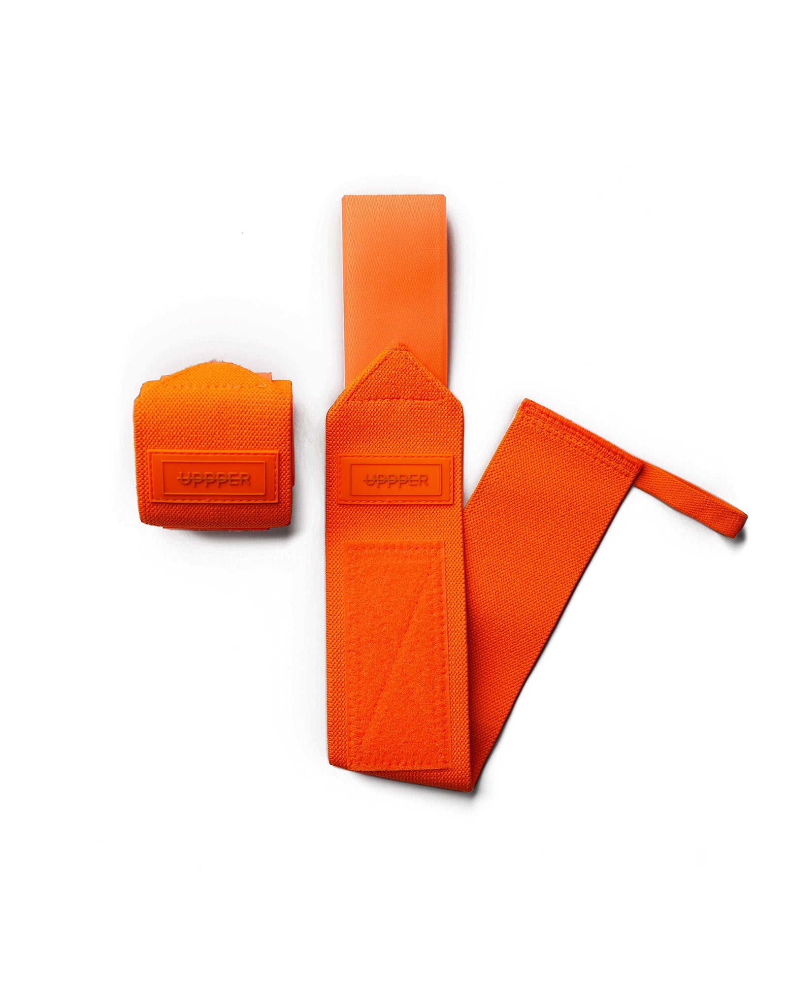 uppper wrist wraps neon orange